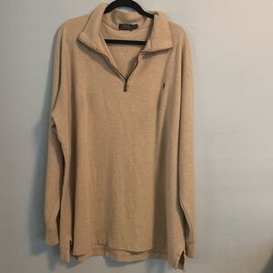 Men’s Ralph Lauren half zip sweater
